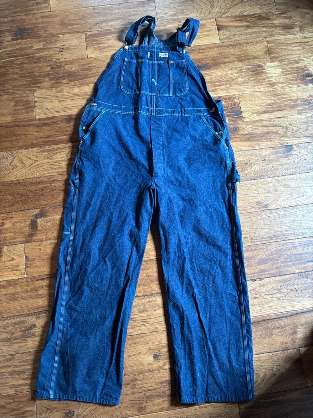 Dickies Denim Blue Work Overalls